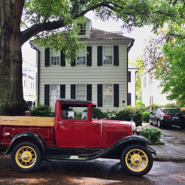 Charleston, South Carolina, vintage truck
