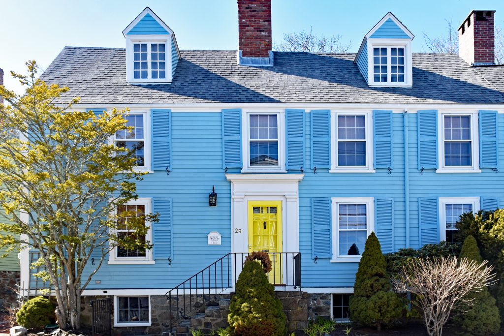 Best Door Colors For Blue House | The Front Door Project